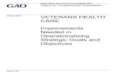 GAO-17-50, Veterans Health Care: Improvements Needed in Operationalizing Strategic ... · 2017-11-02 · United States Government Accountability Office . Highlights of GAO-17-50,