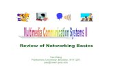 Review of Networking Basics - University of …inst.eecs.berkeley.edu/~ee290t/sp04/lectures/network...Review of Networking Basics Yao Wang Polytechnic University, Brooklyn, NY11201