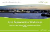Area Regeneration Workshops · Area Regeneration Workshops . Gender of attendees at the Area Workshops 53% 32% 15% Ryde 45% 49% 6% The Bay ... 2. 15 years of ‘degeneration’ •