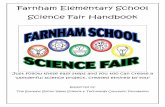 Farnham Elementary School Science Fair Handbook · Types of Science Projects There are two types of science projects: Models and Experiments. Here is the difference between the two: