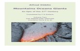 Mountains Oceans Giants · Alfred Döblin Mountains Oceans Giants An Epic of the 27th Century Translated by C D Godwin Volume Two THE GREENLAND VENTURE (contains Parts 6 to 9)