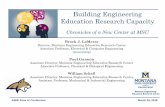 Building Engineering Education Research Capacity...27 Engineering Grand Challenges global context, ethics, sustainability, geo-political issues Broadening Participation social justice,