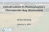 Chesapeake Bay Watershed - PACD · Chesapeake Bay Watershed Executive Order 13508 of May 12, 2009 “The Chesapeake Bay is a national treasure constituting the largest estuary in