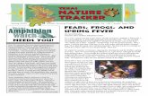 The Texas Nature Tracker Newsletter - Spring 2000 · 2006-05-15 · frogs, toads, and salamanders of Texas. Volunteers can participate at several levels. The monitoring packet is