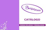 CATÁLOGO - Bordalama › download › catalogo.pdfbordalama catalogo 2005/2006 ropa laboral buzos, batas, petos, cazadoras, pantalones,… personalizado con el bordado de su logotipo