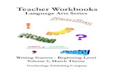 Writing Starters: Beginning Level, Volume 5, March …vijaya/ssrvm/worksheetscd...Writing Starter Theme: March Students use spoken, written, and visual language to accomplish their
