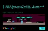 CIBC Business Toolkit Grow and Manage Your Business Online › ca › pdf › create-web-presence-en.pdf · • Search Engine Optimization (SEO): The process of getting traffic from