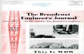 Broadcast Enqiners' Journal - americanradiohistory.com€¦ · "Graveyard shift" Supervisor Al Otto has the distinction of being the only NABET member with a last name that spells