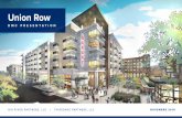 Union Row DMC Presentation 110718 updated · Professional Building. Kevin was responsible for the completion of One Memphis Place after the Economic down turn in the mid 80’s and
