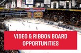 VIDEO & RIBBON BOARD OPPORTUNITIES€¦ · RANGERS VISION FEATURE SPONSORS Have your logo/brand present these popular video presentations to fans during Rangers home games at The