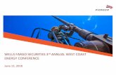 WELLS FARGO SECURITIES 3 ANNUAL WEST COAST ENERGY CONFERENCEpioneeres.investorroom.com › download › 2018-06-12+Wells+Fargo+… · 2018-06-12  · Road Show\PES Company Presentation
