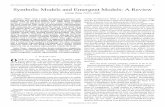 IEEE TRANSACTIONS ON AUTONOMOUS MENTAL DEVELOPMENT… · 2012-04-06 · IEEE TRANSACTIONS ON AUTONOMOUS MENTAL DEVELOPMENT, VOL. 4, NO. 1, MARCH 2012 29 Symbolic Models and Emergent