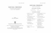 Social Change - YPSAypsa.org/doc/Socia_Change issue_2nd.pdf · Social Change is a podium for the exchange of ideas among scholars, policy makers and development practitioners, Their