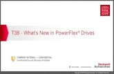 What’s New in PowerFlex Drives - Rockwell Automation · 2018-05-18 · Eco Design Cooling Fans Automatic Cell Bypass up to 680A Optional dv/dt filter Optional pre-charge circuit