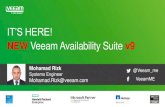 NEW Veeam Availability Suite v9 · 2016-01-28 · NEW v9 Direct NFS Access: Perform VMware backups faster and with reduced impact on your virtual environment by backing up directly