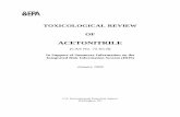 Toxicological Review of Acetonitrile (CAS No. 75-05-8) (PDF) › ncea › iris › iris_documents › documents › toxr… · ACN is metabolized to inorganic cyanide, but the conversion
