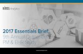 2017 Essentials Brief: 9th Annual Outpatient PM & EHR Study · 2017 Essentials Brief: 9th Annual Outpatient PM & EHR Study Market Penetration: Hospital-Owned Practice EHR Given the