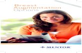 Breast Implants by Mentor - A Augmentation Options · 2019-10-24 · - 3 - 1 Introduction 2 Anatomy of the Breast 3 Incision and Placement Choices 5 Types of Breast Implants (with