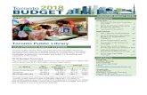 Toronto Public Library Summary of 2018 Service … · Toronto Public Library Summary of 2018 Service 2018 OPERATING BUDGET OVERVIEW Toronto Public Library (TPL) provides free and