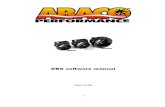 DBX software manual - Jegs High Performance · 2009-08-18 · This manual will help guide you through the setup and calibration of your DBX mass airflow meter from Abaco Performance.