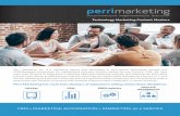 CRM • MARKETING AUTOMATION • MARKETING as a SERVICE€¦ · Perri Marketing, Inc. is a marketing agency that specializes in Information Technology content and CRM/Marketing Automation