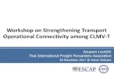 Workshop on Strengthening Transport Operational ... ECT… · Cargo or Container Security and Visibility Electronic Cargo Tracking Systems (ECTS) You want more than just GPS tracking