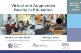 Virtual and Augmented Centre for Education Reality in ... · 1. Virtual-, Augmented- and Mixed Reality: definitions, principles and differences 2. Virtual Reality in Education 3.