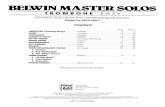 Alfred Music P.O. Box 10003 Van Nuys, CA 91410-0003 alfred BELWIN MASTER SOLOS TROMBONE EASY GRADED