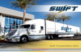 Swift Confidential & Proprietary - Knight Transportation · 3.4% 4.3% CAGR “Truckload will remain the most efficient mode of transportation” - American Trucking Association 2010