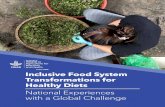 Inclusive Food System Transformations for Healthy Diets · Food systems in low- and middle-income countries are changing rapidly, with seri-ous consequences for the nutritional health