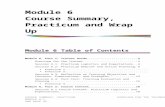 Module 1€¦ · Web viewCourse Summary, Practicum course content, Module 6–1and Wrap Up Course Summary, Practicum course content, Module 6–1and Wrap Up Course Summary, Practicum