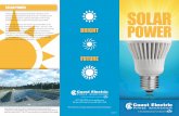 Solar Power - Coast Electric · 2018-04-12 · Solar systems are most effective when they are part of an energy efficient home or business. Purchasing and installing a solar system