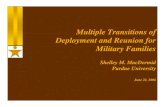 Multiple Transitions ofMultiple Transitions of Deployment ... Multiple Transitions ofMultiple Transitions