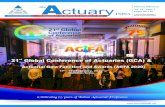 Actuary February 2020 Issue Vol. XII - Issue 2X(1)S(kl0plnutzds4ed2mrzibt0z2... · the Actuary India February 2020 February 2020 17-19 21st Global Conference of Actuaries (GCA) &