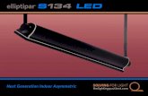 elliptipar S134 LED - The Lighting Quotient · CEILING wall mount uplight WALL ceiling mount wall washer elliptipar ® S134 LED 2503 S175-R03M 2500 CD C B A D C 6" (152mm) 4-13/16"