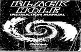 Black Hole Instruction Manual - Arcade Controlsarcadecontrols.com/files/Manuals/gottlieb-black-hole-manual-x.pdf · Title: Black Hole Instruction Manual Author: Gottlieb Amusement