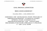 OIL INDIA LIMITED BID DOCUMENT · 2017-11-07 · FORWARDING LETTER E-TENDER: CGI2093P17 Contractor Page 4 of 120 Company OIL INDIA LIMITED (A Government of India Enterprise) CONTRACTS