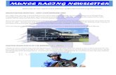 MUNCE RACING NEWSLETTER - Amazon Web …...2018/05/02  · MUNCE RACING NEWSLETTER Her sire, Whittington, exploded onto the scene in October 2012 as a 2-year-old when he won the time-honoured