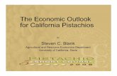 The Economic Outlook for California Pistachiosfruitsandnuts.ucdavis.edu/files/74168.pdf · The Economic Outlook for California Pistachios . The industry in California has a record