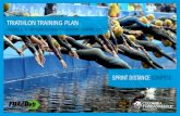 TRIATHLON TRAINING PLAN - columbiathreadneedle.com · 4/16/2017  · Please find below weeks 1 – 4 out of a 12 week ‘Compete’ sprint triathlon training plan to help you prepare