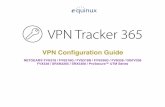 VPN Conﬁguration Guide - VPN Tracker · Task 1 – NETGEAR Configuration We will ﬁrst set up VPN on the NETGEAR ﬁrewall. In case you already have VPN in use on your device,