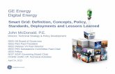 GE Energy Digital Energy - psc.ppr.ky.govpsc.ppr.ky.gov/agencies/psc/Chairman_Forum/KY PSC_Smart Grid_J… · John McDonald, P.E. Director, Technical Strategy & Policy Development