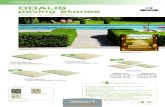 FLOORING AND PAVING ODALIS paving stones · ODALIS paving stones are to be installed on a foundation or on sand. Use an industrial saw blade or a diamond saw blade to cut the paving