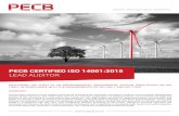 PECB CERTIFIED ISO 14001:2015 LEAD AUDITOR › images › NHL...in the context of ISO 14001 Domain 7: Management of an ISO 14001 Audit Program Main Objective: To ensure that the ISO