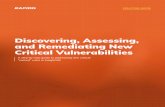 Discovering, Assessing, and Remediating New Critical Vulnerabilities · 2019-05-17 · Discovering, Assessing, and Remediating New Critical Vulnerabilities 4 Scan templates in InsightVM