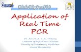 Application of Real Time PCR - Assiut University of PCR... · 7. Real time PCR in forensic medicine • The main task in The Forensic Medicine is to investigate deaths from unnatural