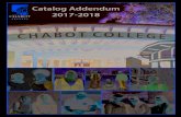 Catalog Addendum 2017-2018 - Chabot College › ... › CatalogAddendum2017-2018.pdf · 2017-09-29 · Chabot College Catalog Addendum 2017-2018 7 Athletics – Discipline 1. Evaluate,