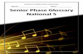 Name: Class: Senior Phase Glossary National 5stewartonacademymusic.weebly.com/uploads/2/3/4/8/... · 2019-03-18 · Senior Phase Glossary National 5 . ... Melody & Harmony Rhythm