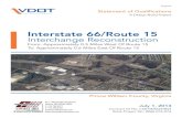 Interstate 66/Route 15 Interchange Reconstruction › business › resources › APD_Docs › SOQ › ... · 2014-05-20 · SOQ │ 3 of 15 3.3 Offeror’s Team Structure Interchange