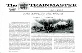 THE TRAINMASTER - Pacific Northwest Chapter of …The TRAINMASTER is the official newsletter of the Pa-cific Northwest Chapter of the Na-tional Railway Historical Society, published